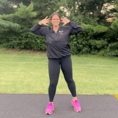 Cross Body Crunch - Toe Touch.gif