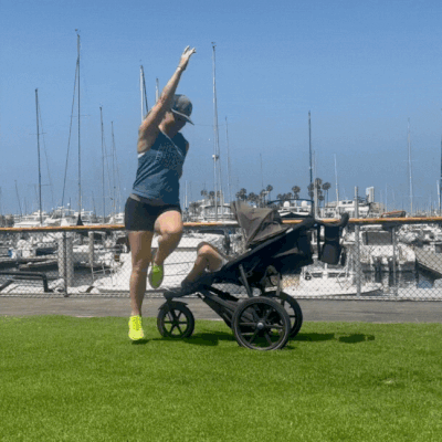 Skips around stroller.gif